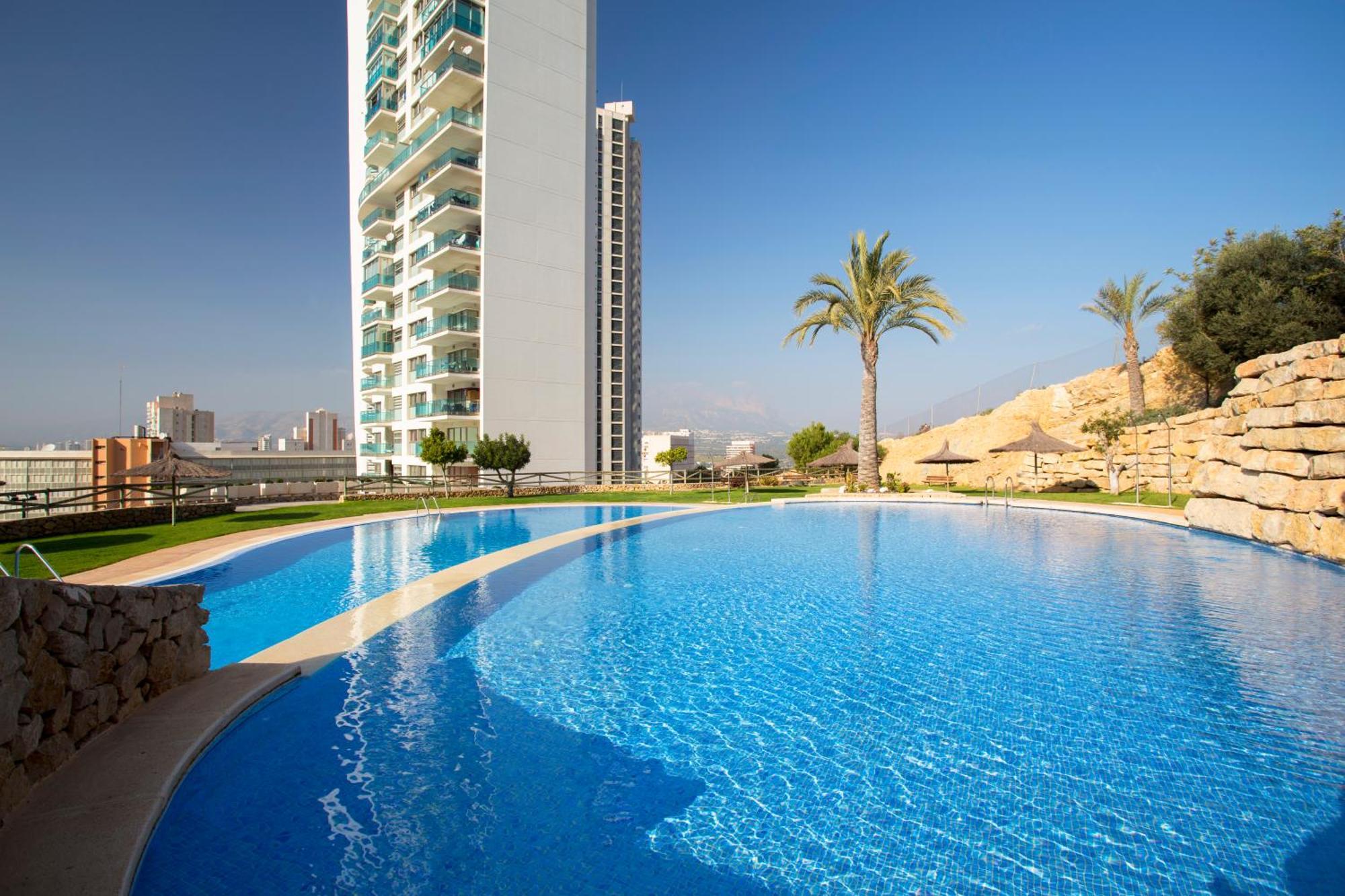 Planta 28 - 2 Dormitorios Con Vistas Benidorm Exterior foto